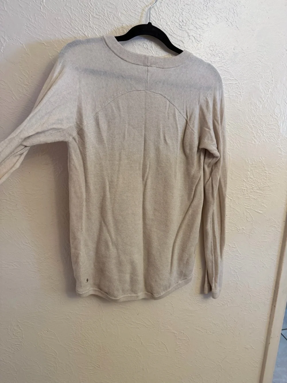 lululemon athletica Cream Long-Sleeve Thermal Pullover